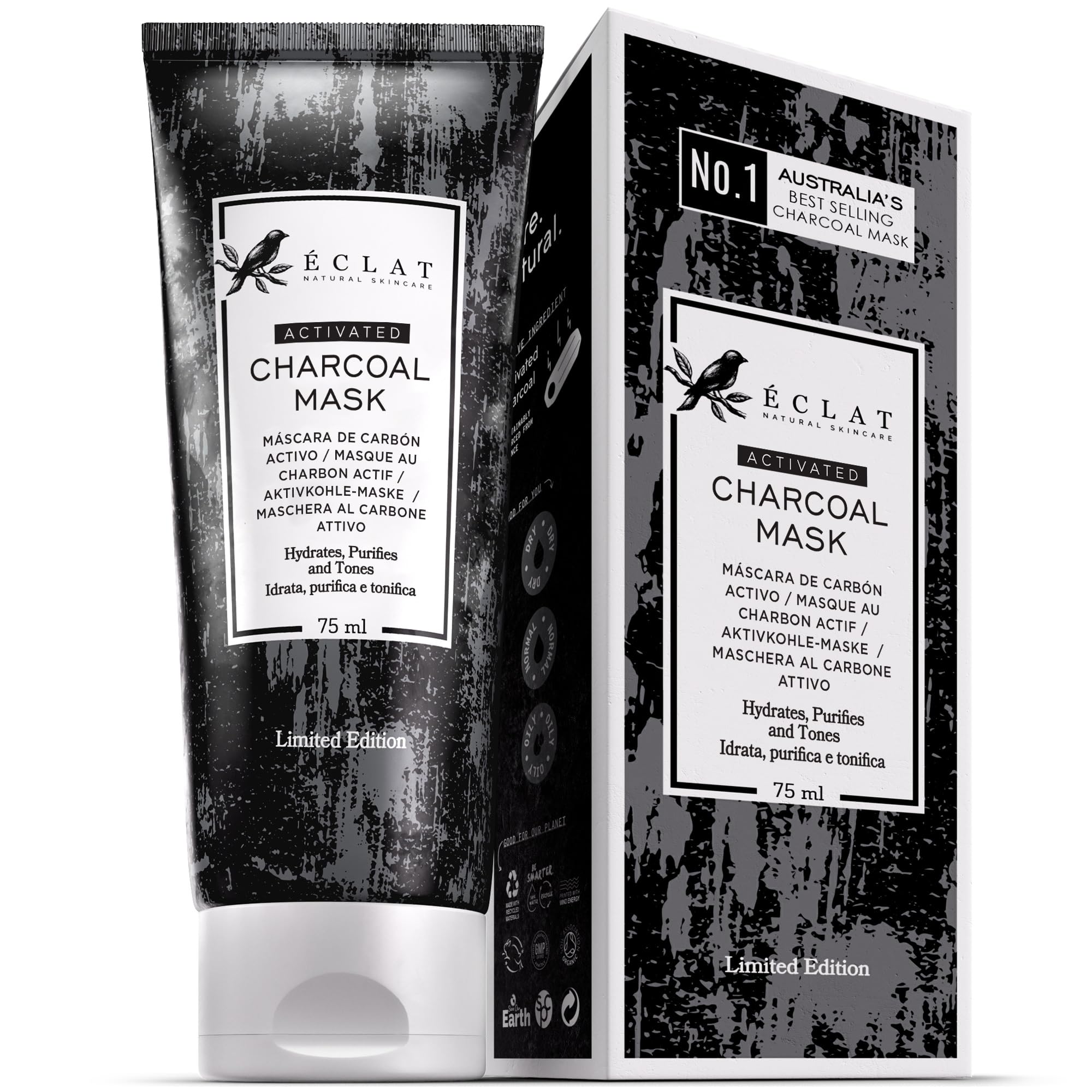 Charcoal & Clay Blackhead Removal Peel-Off Mask