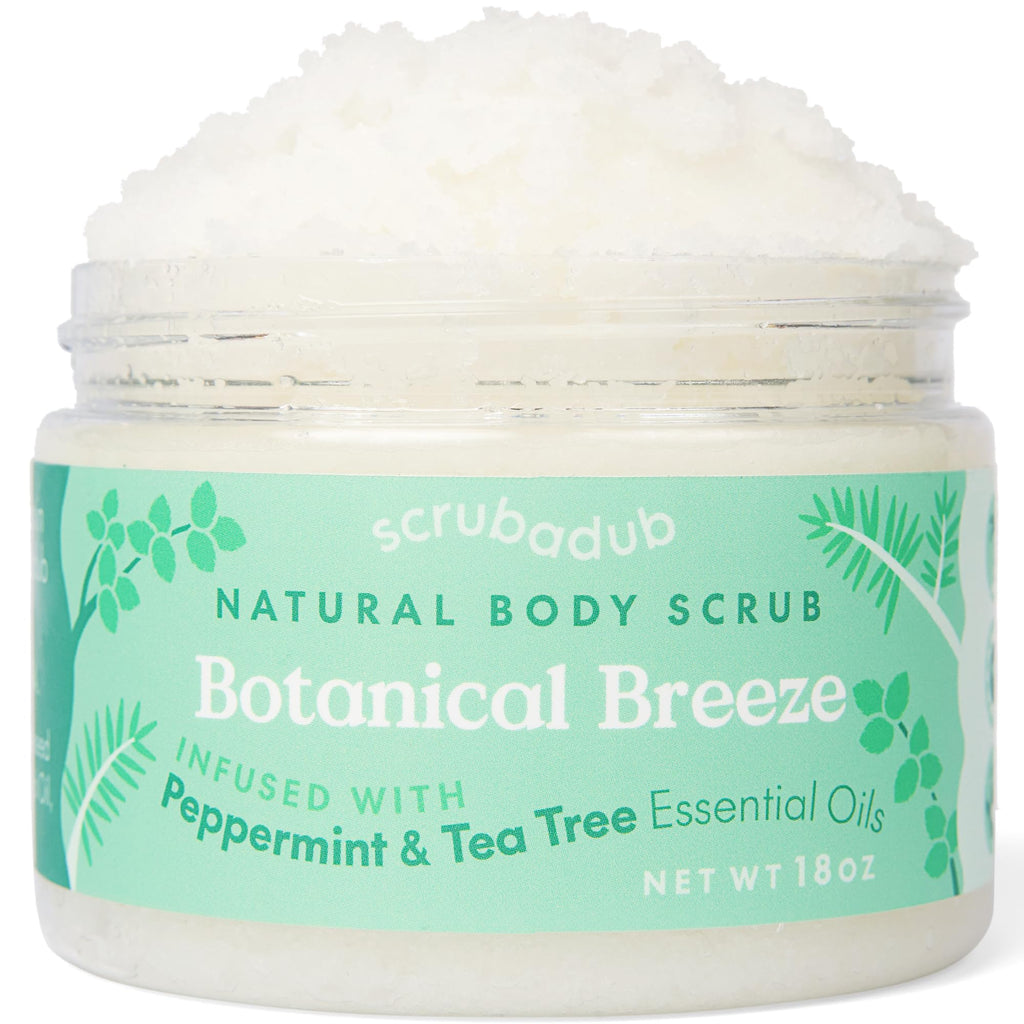 Sea Salt Body Polish Peppermint & Tea Tree - Vegan & Cruelty-Free